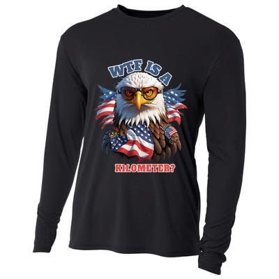 Wtf Is A Kilometer Eagle Usa July 4th Cooling Performance Long Sleeve Crew
