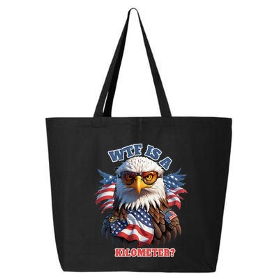 Wtf Is A Kilometer Eagle Usa July 4th 25L Jumbo Tote