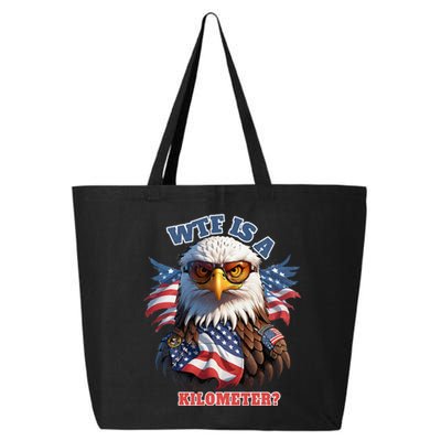 Wtf Is A Kilometer Eagle Usa July 4th 25L Jumbo Tote