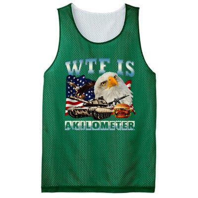 Wtf Is A Kilometer Eagle Badge American Signature Burger Mesh Reversible Basketball Jersey Tank