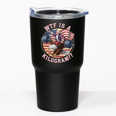 Wtf Is A Kilogram Funny 4th Of July Patriotic Eagle Usa Tumbler