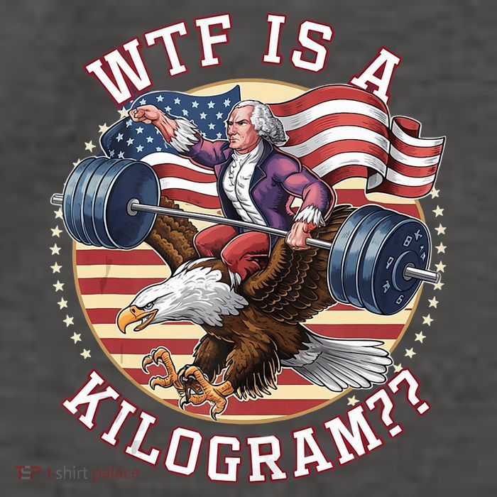 Wtf Is A Kilogram Funny 4th Of July Patriotic Eagle Usa Vector Backpack