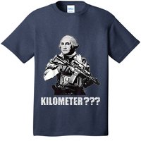 What Is A Kilometer George Washington Meme Funny 4th Of July T-Shirt