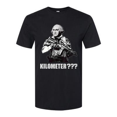 What Is A Kilometer George Washington Meme Funny 4th Of July Softstyle CVC T-Shirt