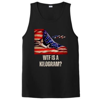 Wtf Is A Kilogram Funny 4th Of July Usa2024 Patriotic PosiCharge Competitor Tank