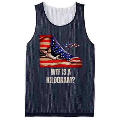 Wtf Is A Kilogram Funny 4th Of July Usa2024 Patriotic Mesh Reversible Basketball Jersey Tank