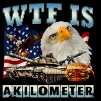 Wtf Is A Kilometer Eagle Badge American Signature Burger Impact Tech Backpack