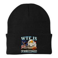 Wtf Is A Kilometer Eagle Badge American Signature Burger Beanie
