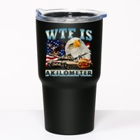 Wtf Is A Kilometer Eagle Badge American Signature Burger Tumbler