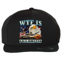 Wtf Is A Kilometer Eagle Badge American Signature Burger Wool Snapback Cap
