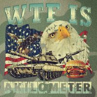 Wtf Is A Kilometer Eagle Badge American Signature Burger 4th Of July Gift Legacy Tie Dye Trucker Hat