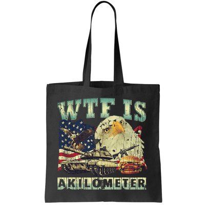 Wtf Is A Kilometer Eagle Badge American Signature Burger 4th Of July Gift Bag