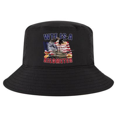 Wtf Is A Kilometer Funny Political Cool Comfort Performance Bucket Hat