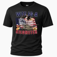 Wtf Is A Kilometer Funny Political Cooling Performance Crew T-Shirt