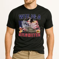 Wtf Is A Kilometer Funny Political Cooling Performance Crew T-Shirt