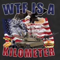Wtf Is A Kilometer Funny Political Golf Towel
