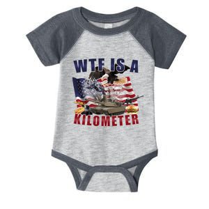 Wtf Is A Kilometer Funny Political Infant Baby Jersey Bodysuit