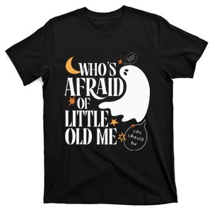 Who Is Afraid Of Me Boo Ghost Cute Halloween T-Shirt