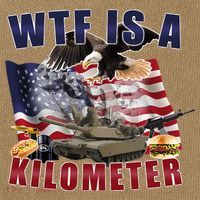 Wtf Is A Kilometer Funny Political Cotton Canvas Backpack