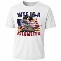 Wtf Is A Kilometer Funny Political Cooling Performance Crew T-Shirt