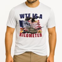 Wtf Is A Kilometer Funny Political Cooling Performance Crew T-Shirt