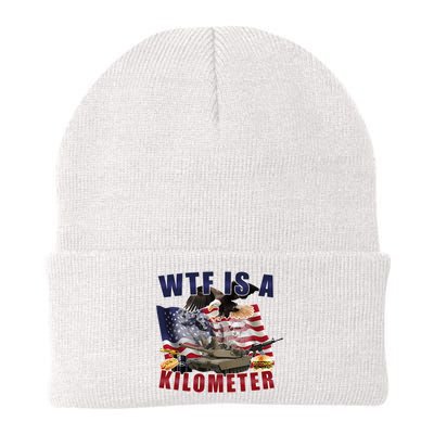 Wtf Is A Kilometer Funny Political Beanie