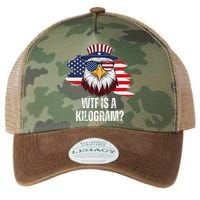 Wtf Is A Kilogram Funny 4th Of July Eagle Usa2024 Patriotic Legacy Tie Dye Trucker Hat