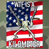 WTF Is A Kilometer July 4th Skeleton Funny Cringey USA Meme Legacy Tie Dye Trucker Hat