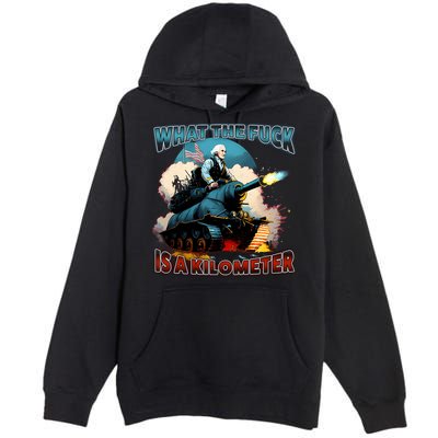 Wtf Is A Kilometer Premium Pullover Hoodie