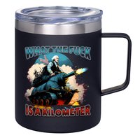 Wtf Is A Kilometer 12oz Stainless Steel Coffee Mug