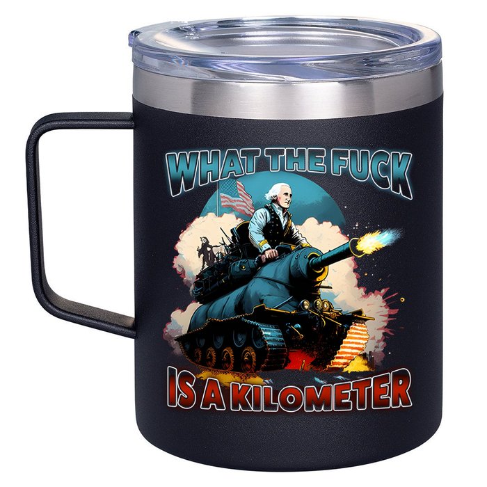 Wtf Is A Kilometer 12oz Stainless Steel Coffee Mug