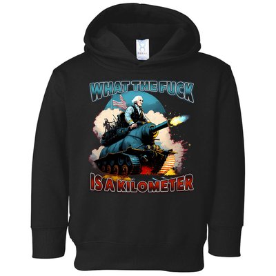 Wtf Is A Kilometer Toddler Hoodie