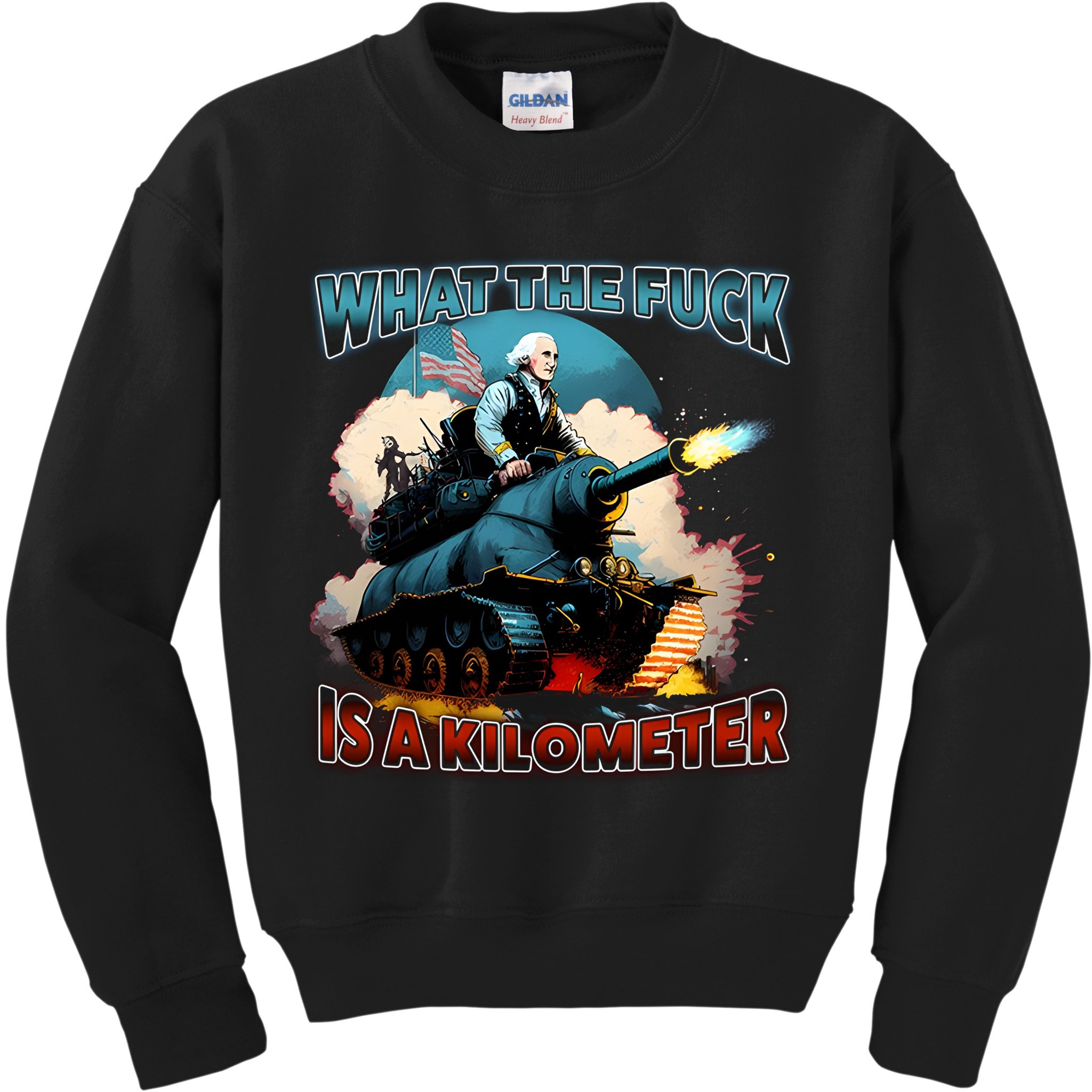 Wtf Is A Kilometer Kids Sweatshirt
