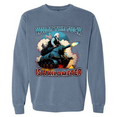 Wtf Is A Kilometer Garment-Dyed Sweatshirt