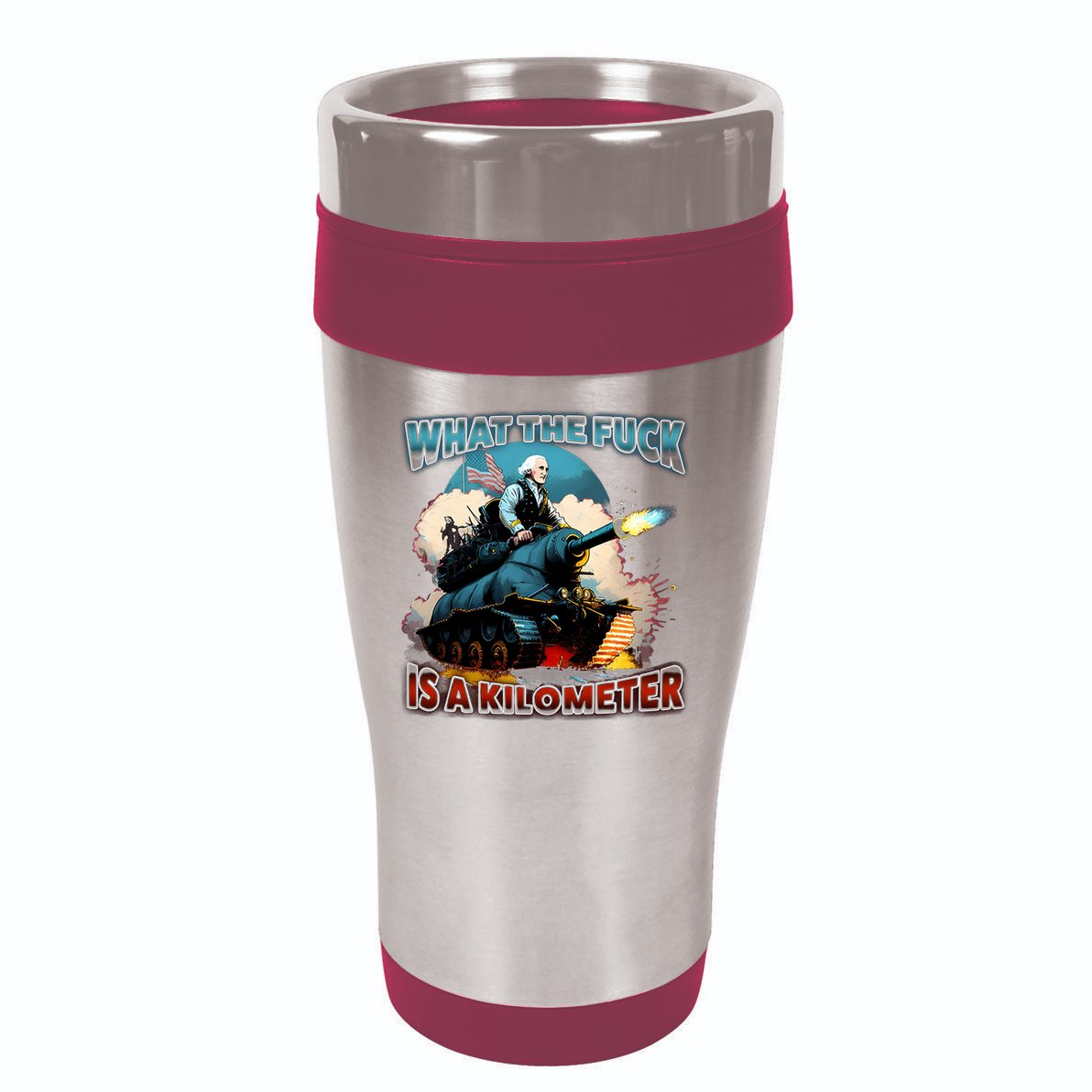 Wtf Is A Kilometer 16oz Travel Tumbler