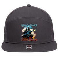 Wtf Is A Kilometer 7 Panel Mesh Trucker Snapback Hat