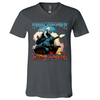 Wtf Is A Kilometer V-Neck T-Shirt