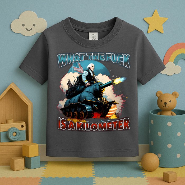 Wtf Is A Kilometer Toddler T-Shirt
