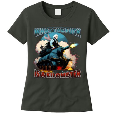 Wtf Is A Kilometer Womens T-Shirt