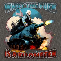Wtf Is A Kilometer Cotton Canvas Backpack