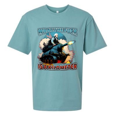 Wtf Is A Kilometer Sueded Cloud Jersey T-Shirt