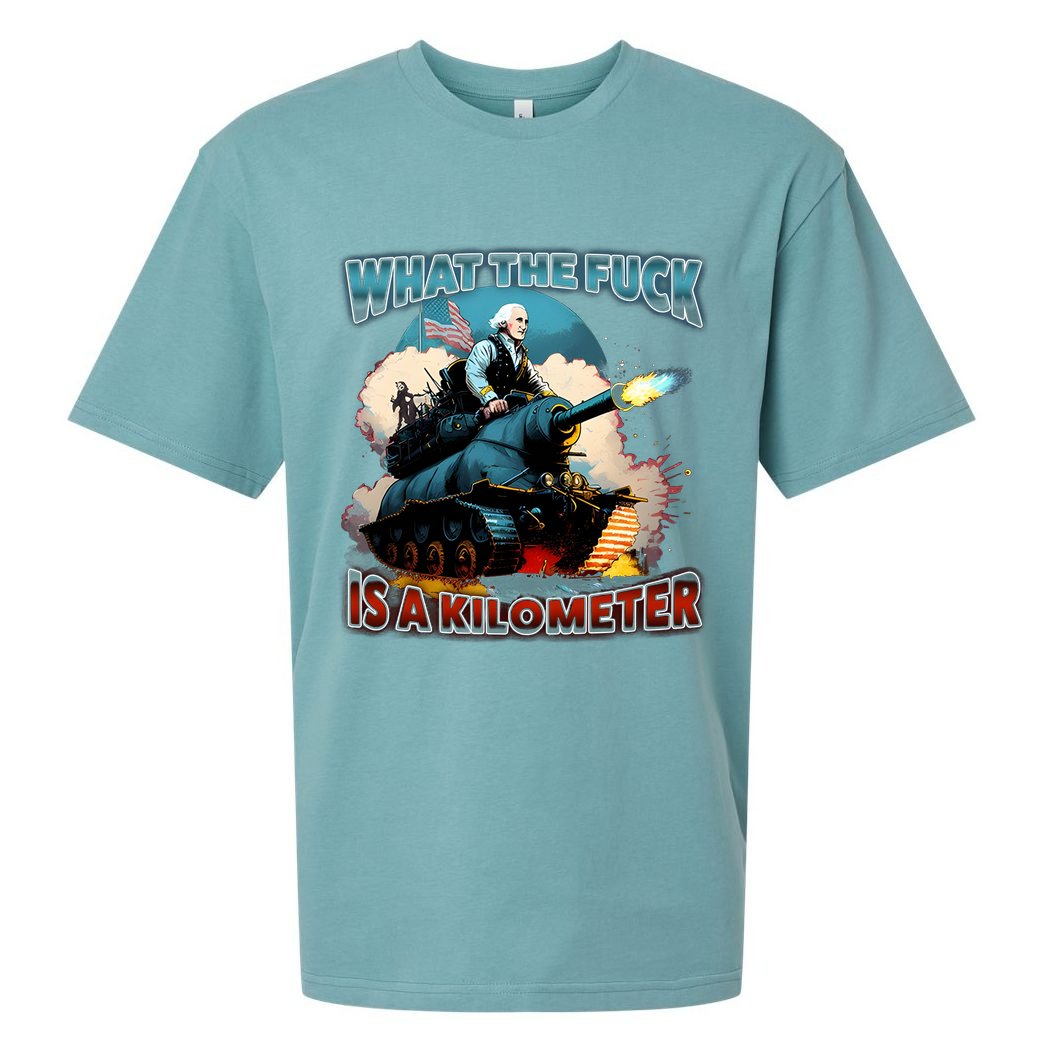 Wtf Is A Kilometer Sueded Cloud Jersey T-Shirt