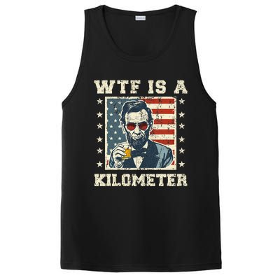 Wtf Is A Kilometer Abe Lincoln July 4th PosiCharge Competitor Tank