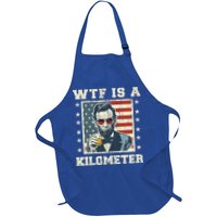 Wtf Is A Kilometer Abe Lincoln July 4th Apron