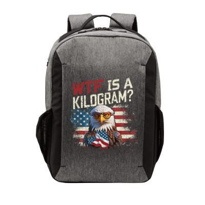 Wtf Is A Kilogram Funny 4th Of July Patriotic Eagle Usa Vector Backpack