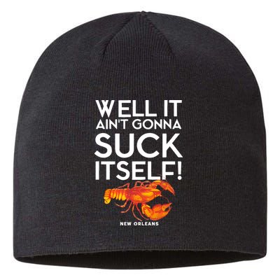 Well It Aint Gonna Suck Itself Lobster New Orleans Sustainable Beanie