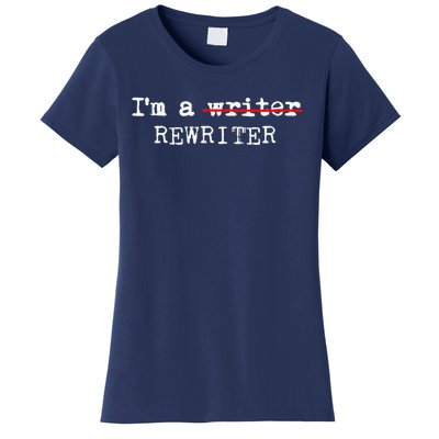 Wo I'm A Rewriter | This Is My Writing Tee VNeck Women's T-Shirt