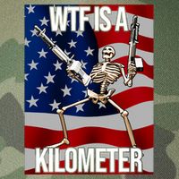 Wtf Is A Kilometer American Skeleton Funny Legacy Tie Dye Trucker Hat