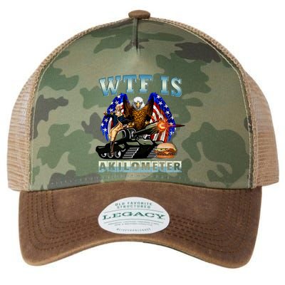 Wtf Is A Kilometer Eagle Badge American Signature Burger Legacy Tie Dye Trucker Hat