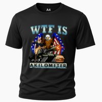 Wtf Is A Kilometer Eagle Badge American Signature Burger Performance Shirt